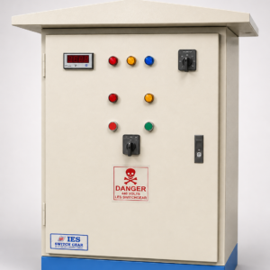 Feeder Pillar panel with photocell